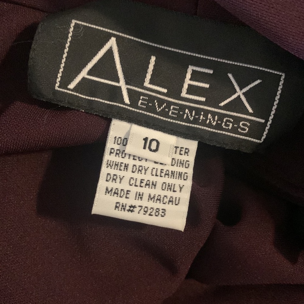 Alex Evenings Cardigan and dress with Shoulder Pads Size 10 NWOT - Picture 7 of 8